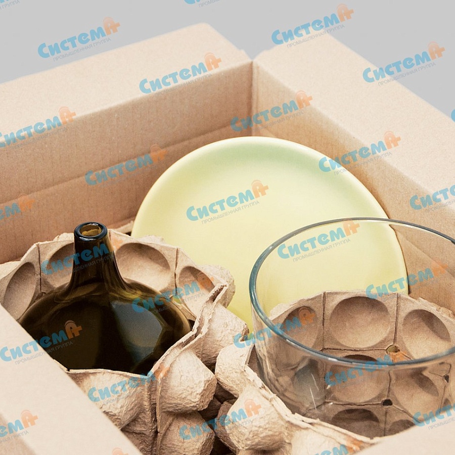 Защитный ложемент из пульперкартона Защитный ложемент из пульперкартона